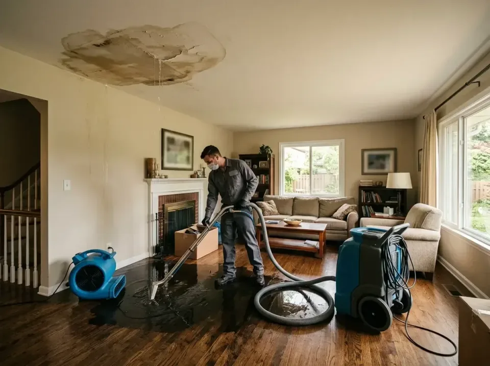 attic-pipe-burst-ceiling-drip-008 — frequently asked questions, Water Damage Restoration & Carpet Care in Bowling Green, OH